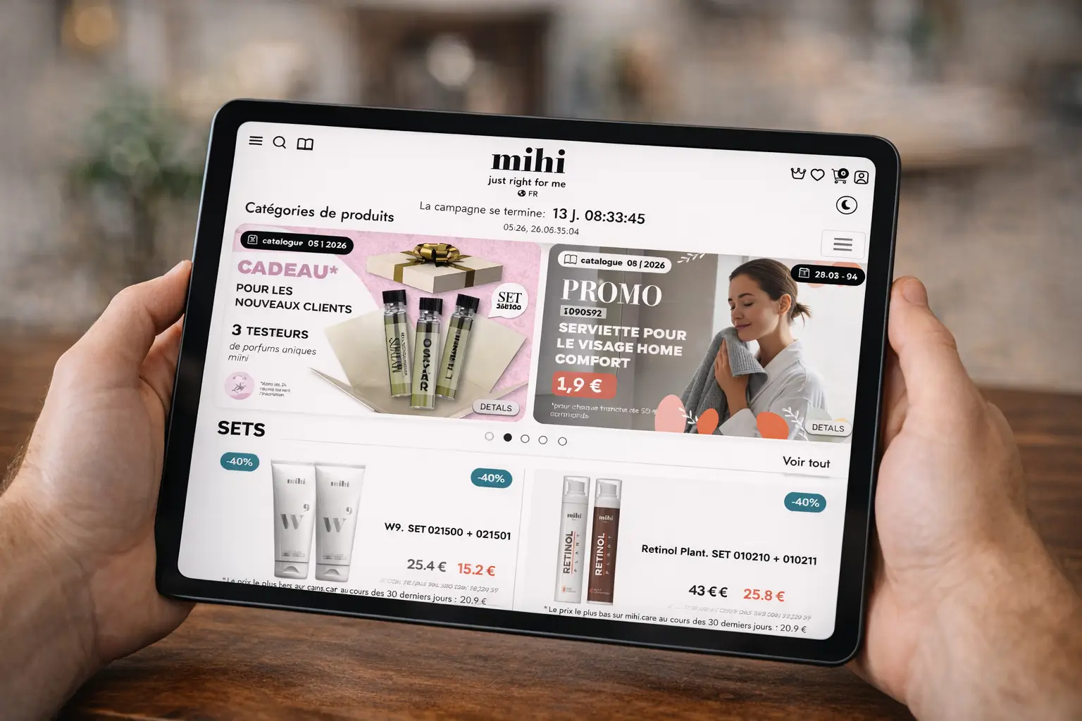 votre boutique personnalisée mihi