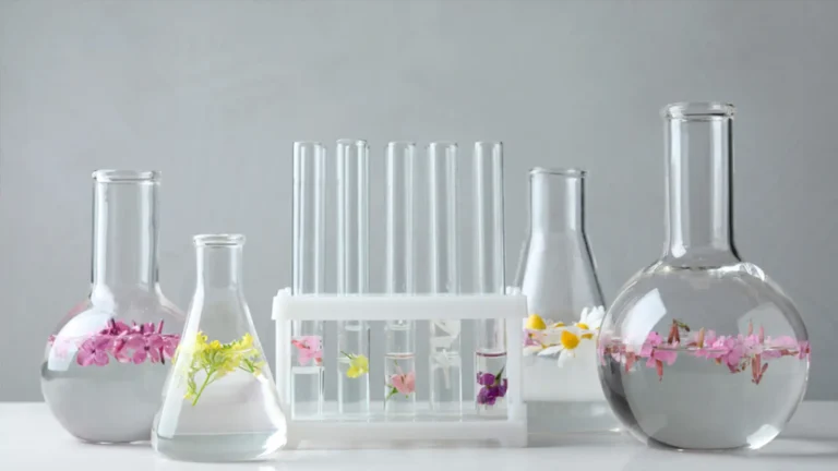 Gamme de parfums d'inspiration de luxe Mihi de qualité pharmaceutique.